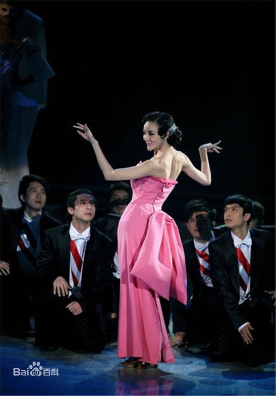 刘雨欣(Angel Liu)晚会节目前后照片