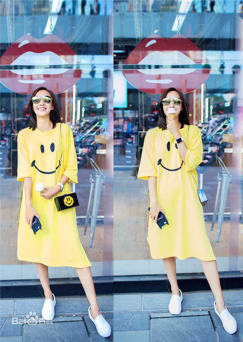 王智(WangZhi)外景照片素颜照相册