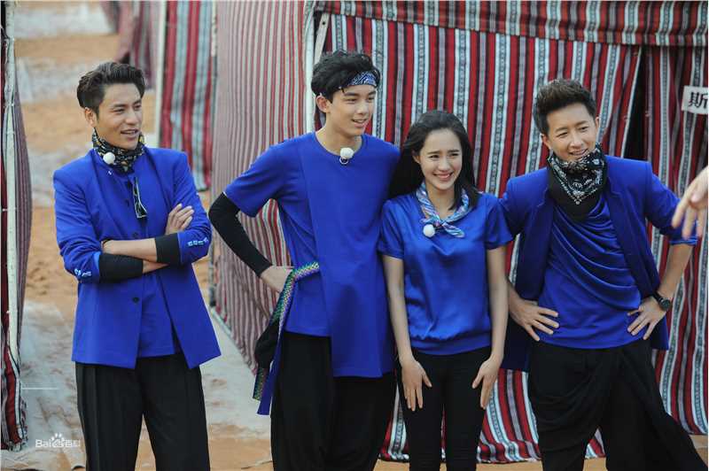 王智(WangZhi)真人秀综艺节目前后照片