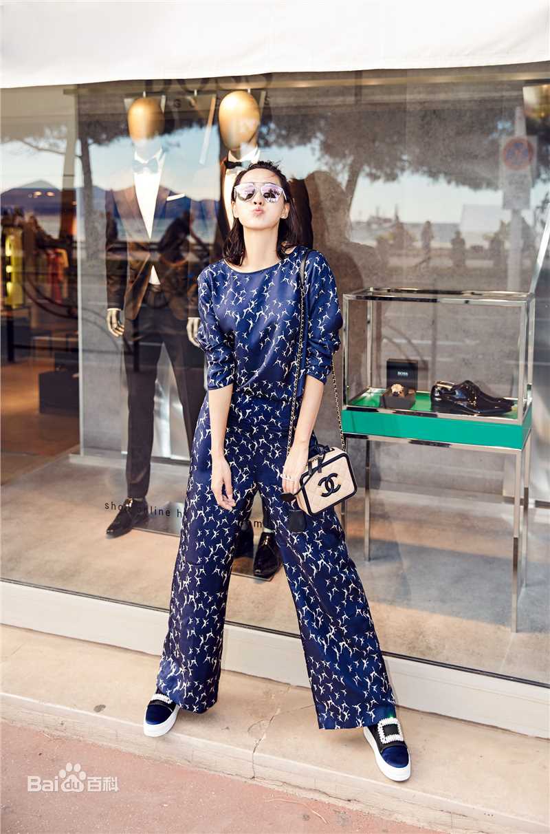 王智(WangZhi)亮相第69届戛纳国际电影节前后照片