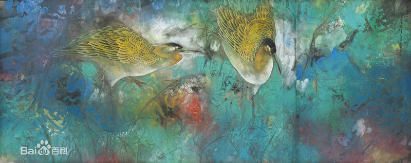 赵治平花鸟作品二生活照