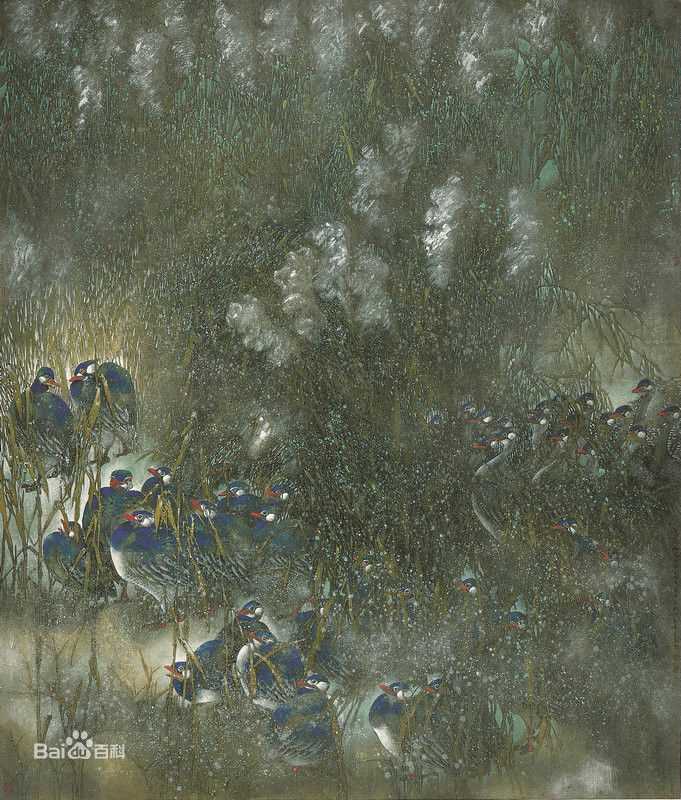 赵治平花鸟作品二生活照