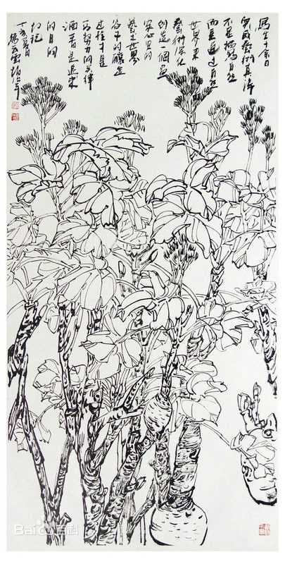 赵治平西双版纳写生作品生活照相册