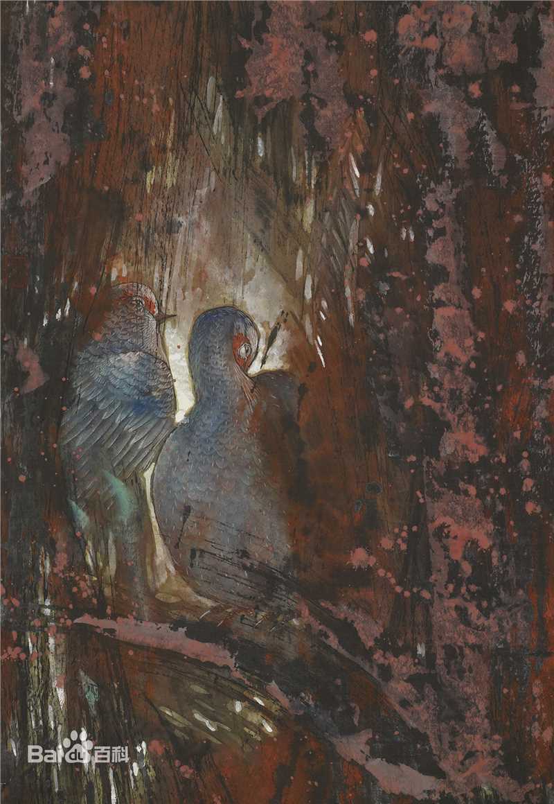 赵治平作品前后照片