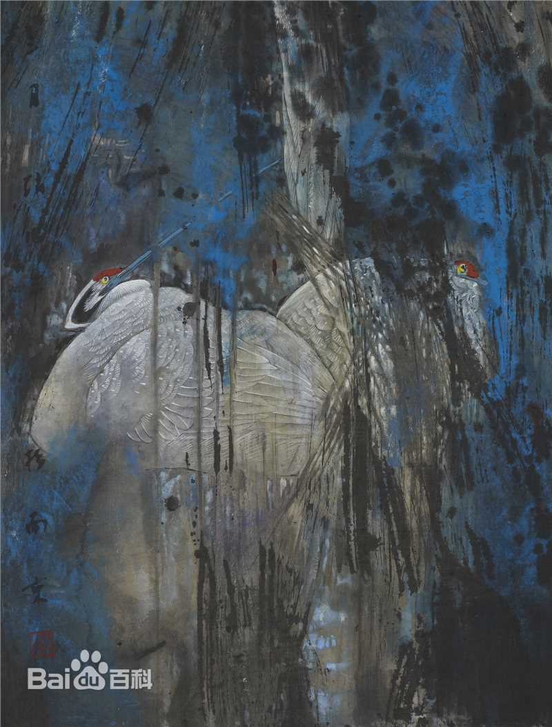 赵治平作品前后照片