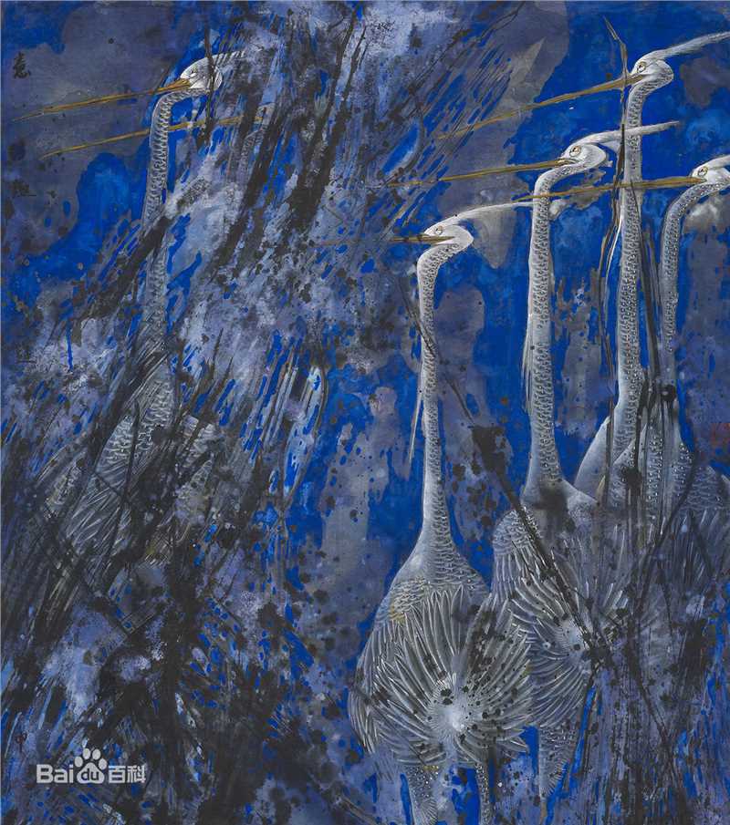 赵治平作品前后照片