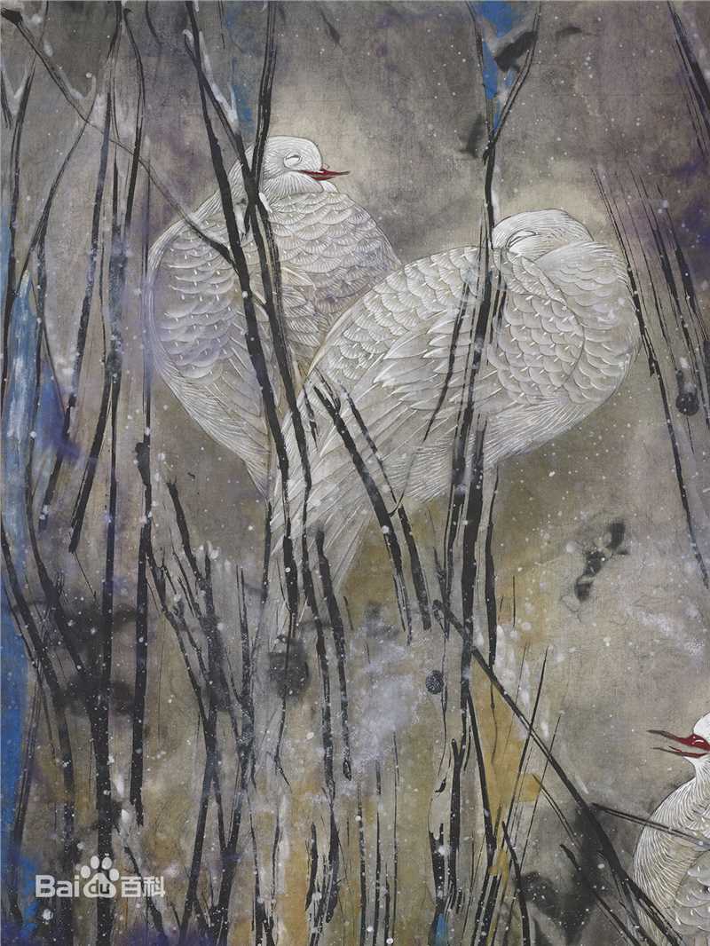 赵治平作品前后照片