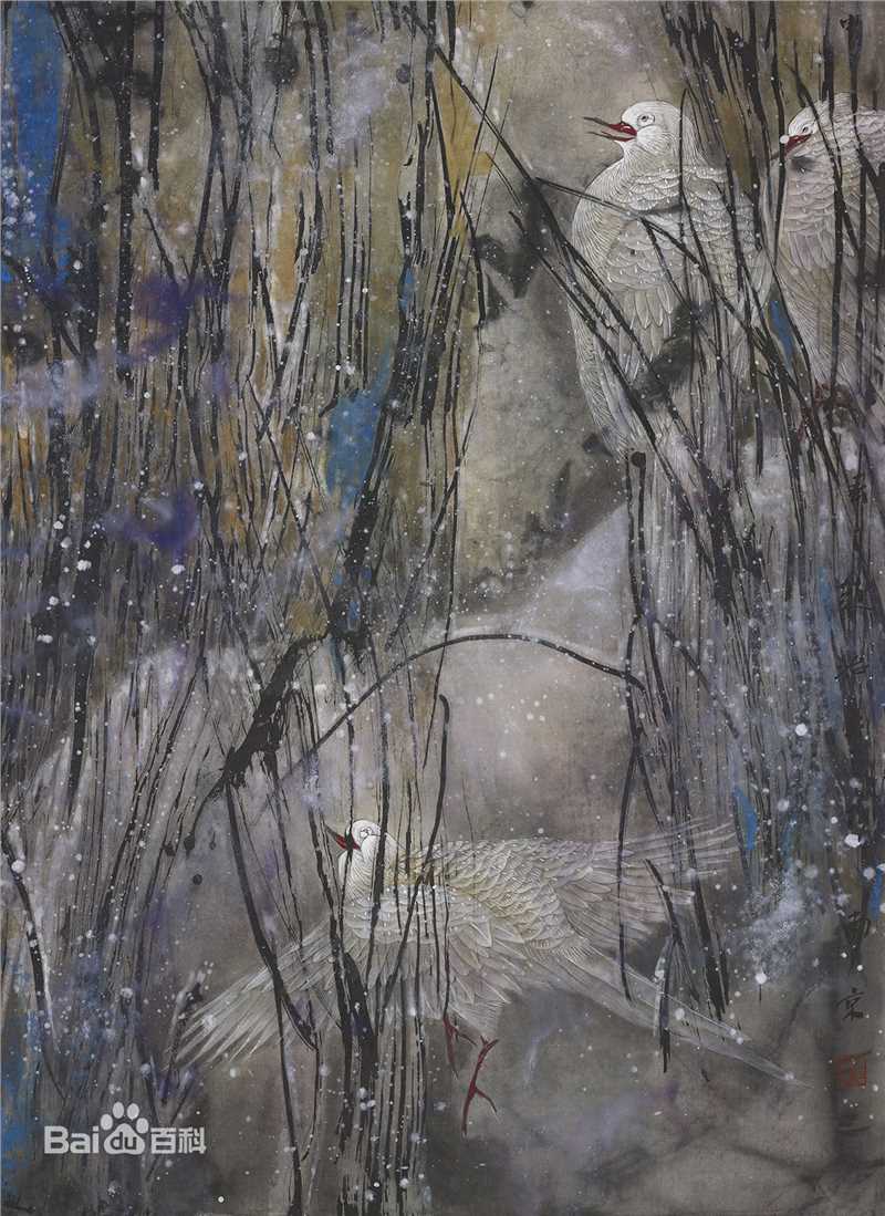 赵治平作品前后照片