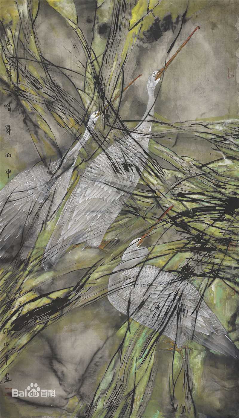 赵治平作品前后照片