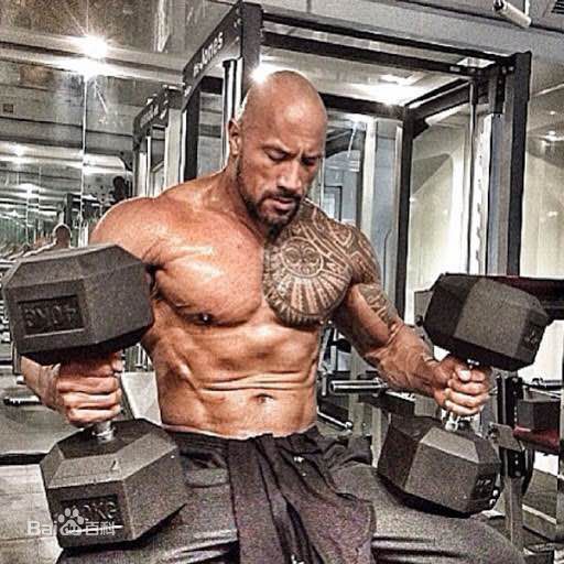 道恩·强森(Dwayne Douglas Johnson)前后照片