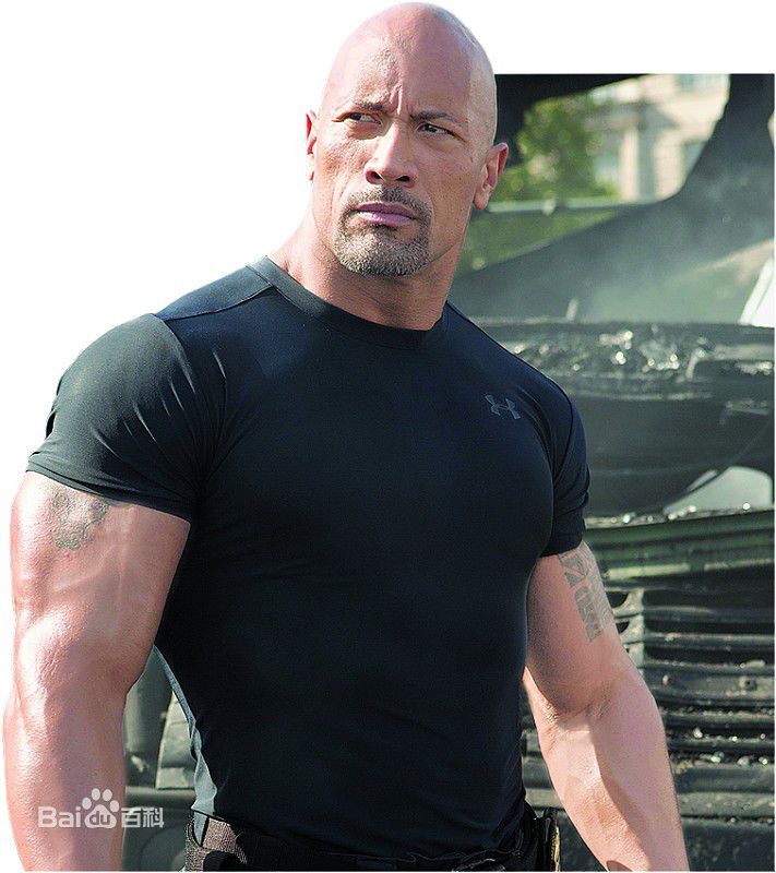 道恩·强森(Dwayne Douglas Johnson)前后照片