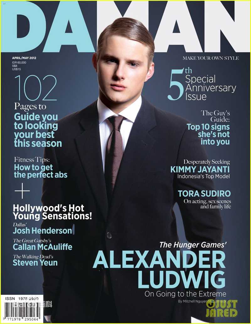 亚历山大·路德韦格(Alexander ludwig)高清杂志图集