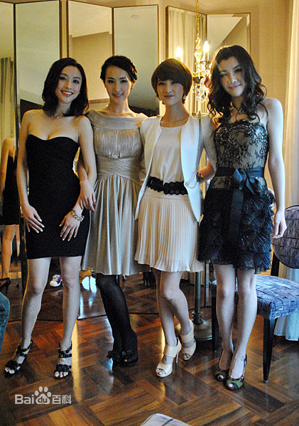 冯丹滢在《男人帮》宣传活动中的