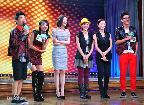 冯丹滢在《男人帮》宣传活动中的