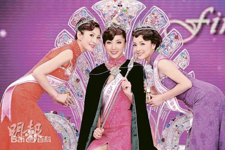 王希瑶(Viona)亚洲小姐左一：壁纸壁纸