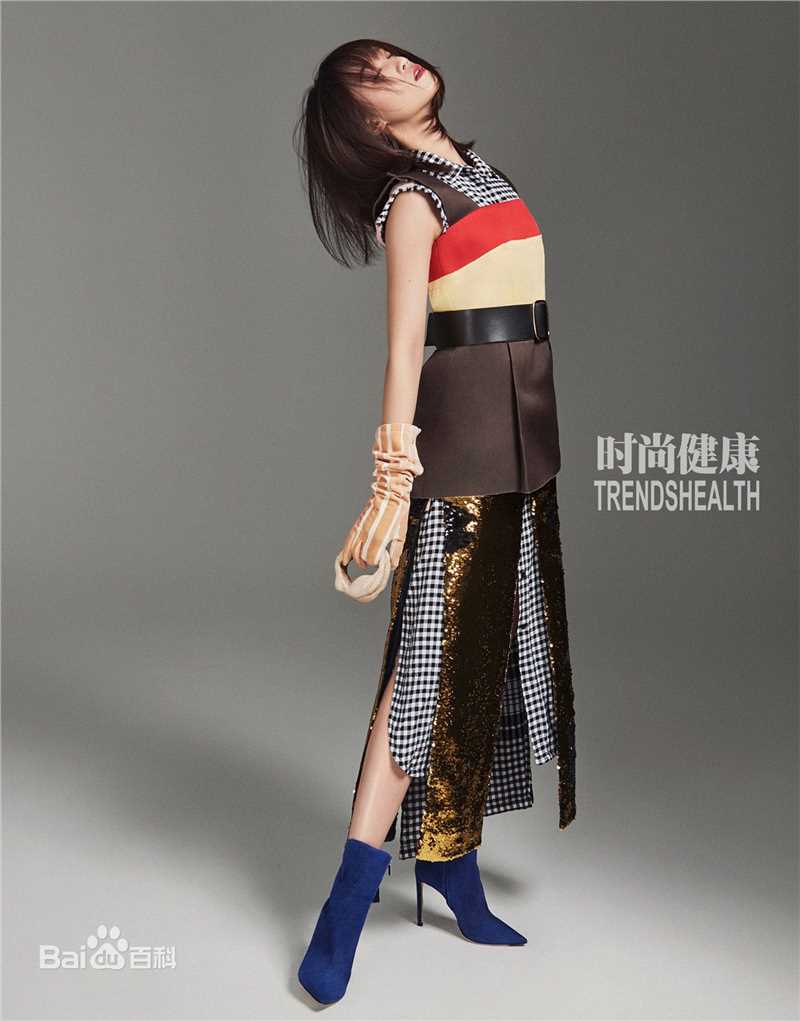 蓝盈莹(Lyric)高清《时尚健康》杂志美图图集