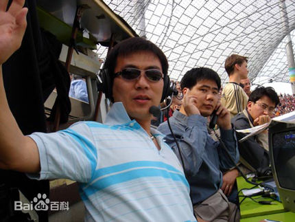 黄健翔担任央视解说员期间图册