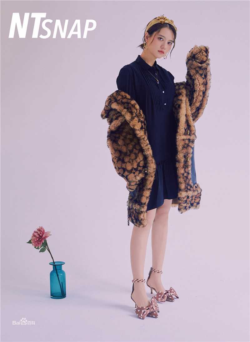 姜珮瑶时尚大片生活照