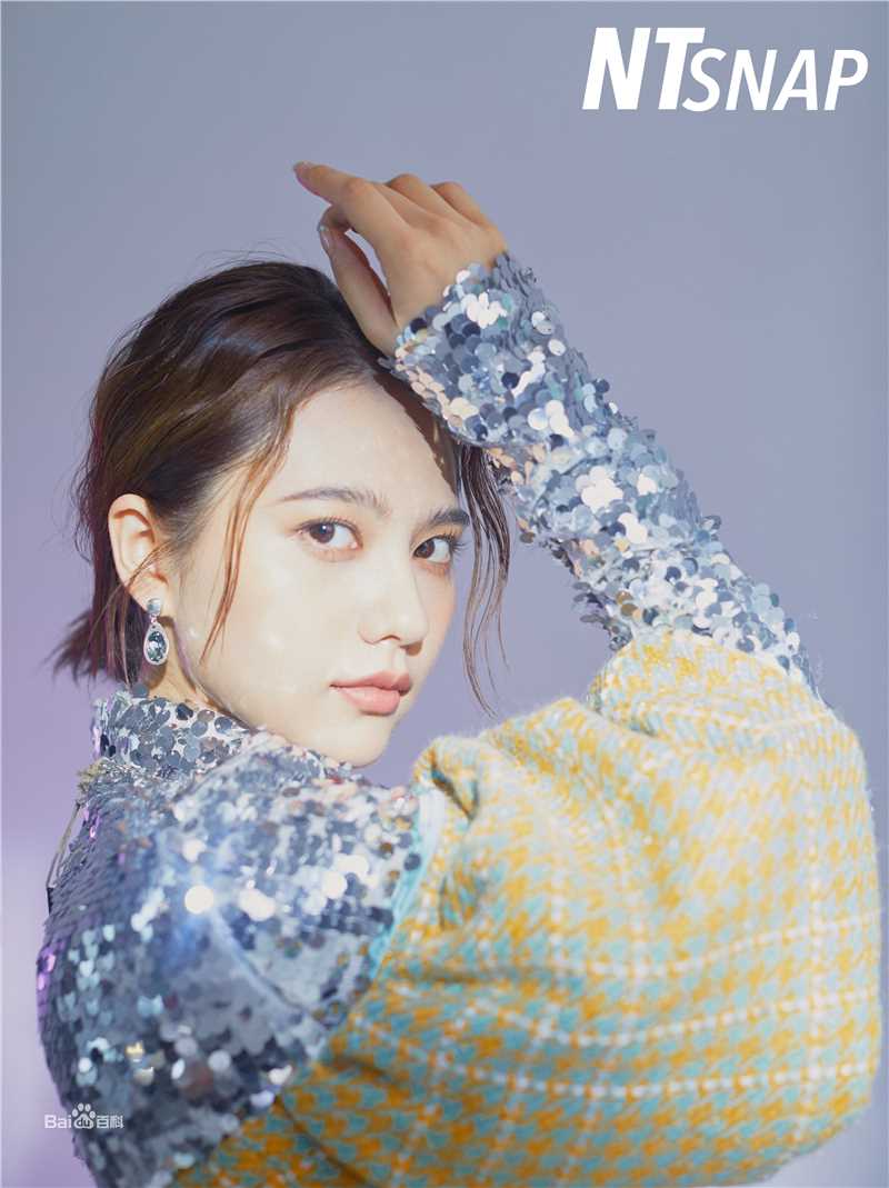 姜珮瑶时尚大片生活照