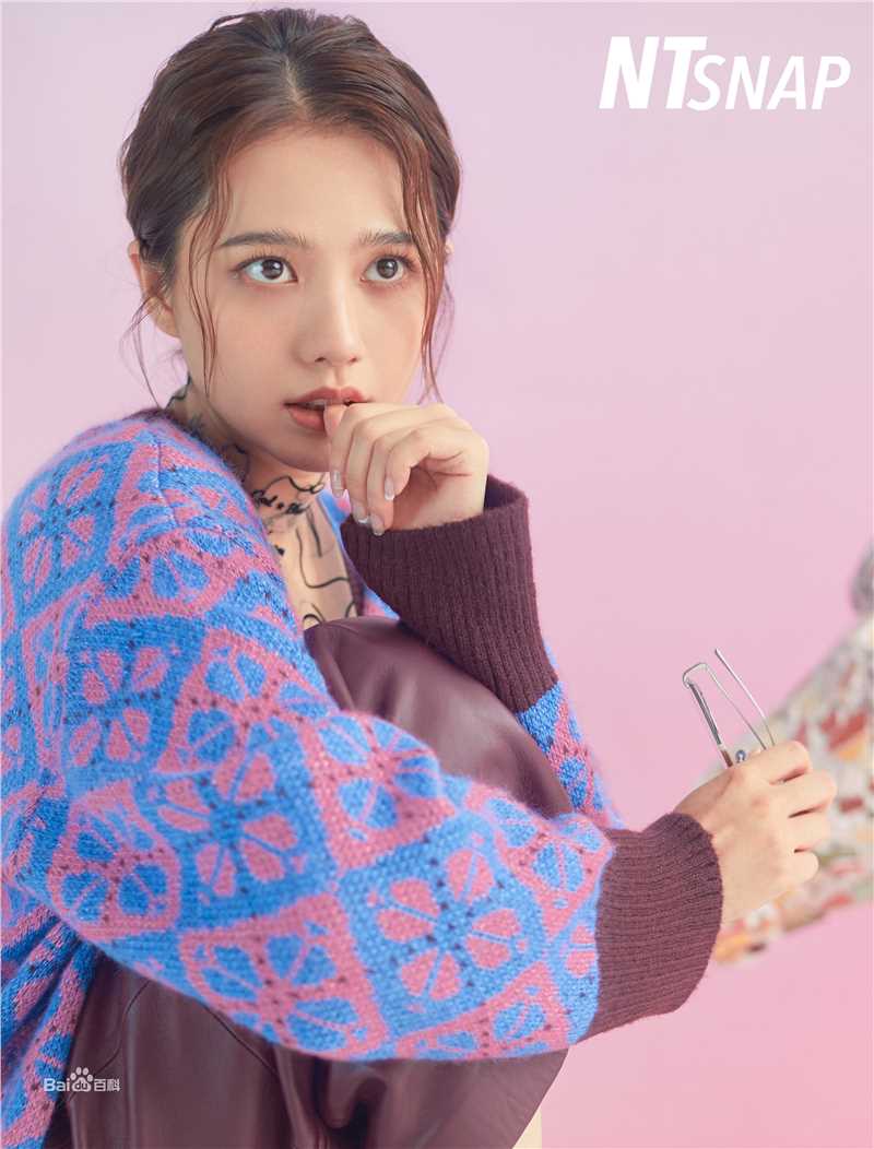 姜珮瑶时尚大片生活照