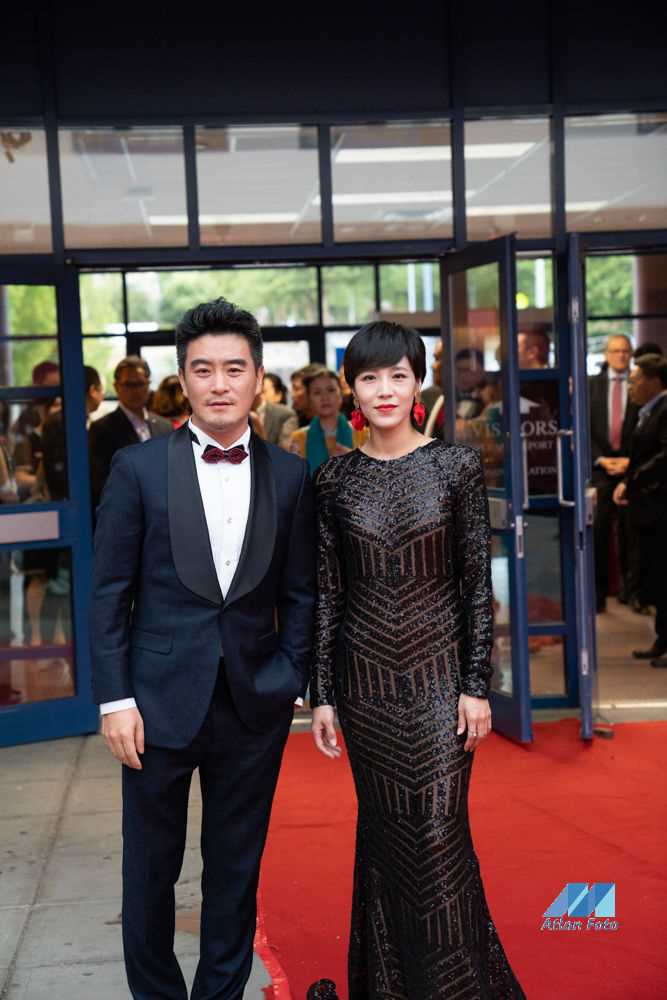 樊昊仑在电影《我的英雄》电影节活动照片中的