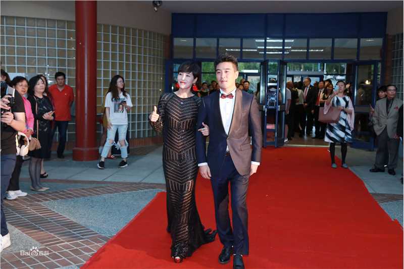 樊昊仑在电影《我的英雄》电影节活动照片中的