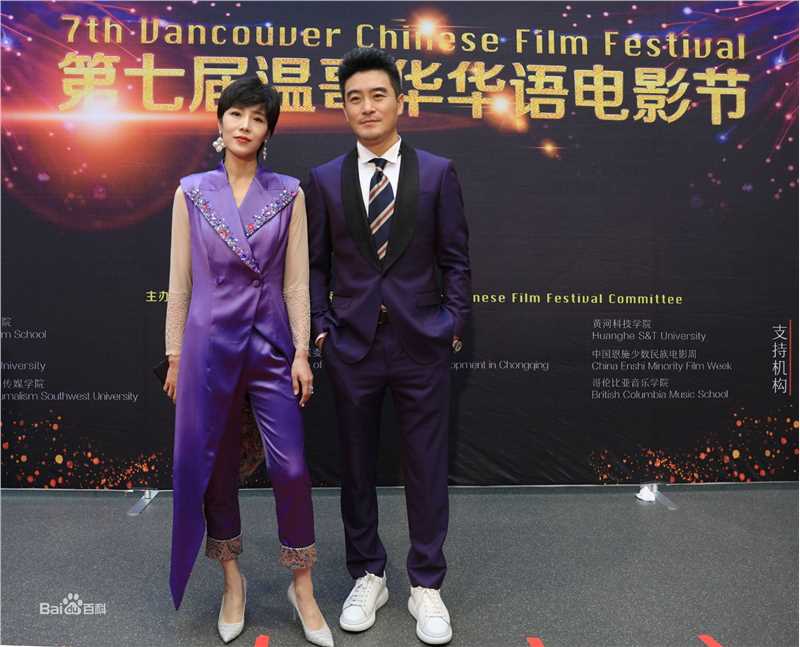 樊昊仑在电影《我的英雄》电影节活动照片中的