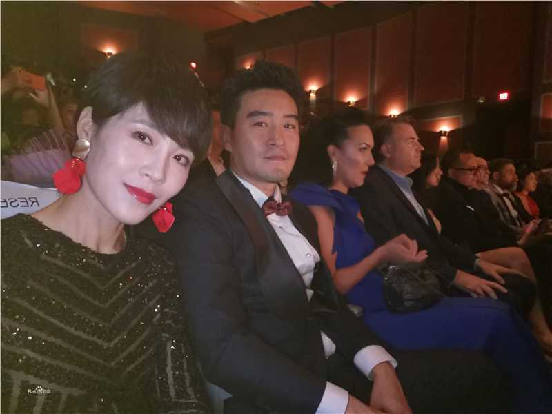 樊昊仑在电影《我的英雄》电影节活动照片中的