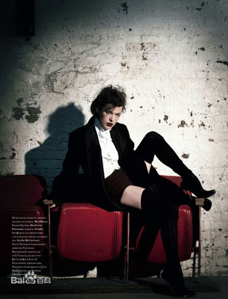 米拉·乔沃维奇(Milla Jovovich)高清图集