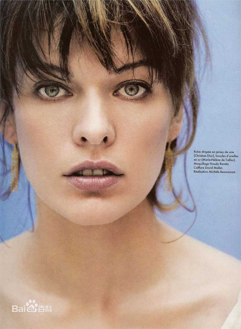 最新米拉·乔沃维奇(Milla Jovovich)精彩图册1