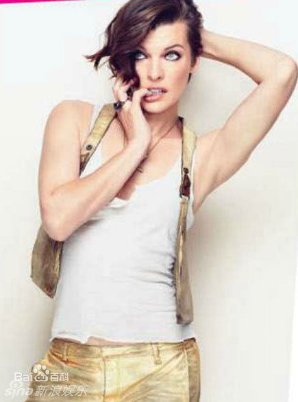 高清米拉·乔沃维奇(Milla Jovovich)精彩图册