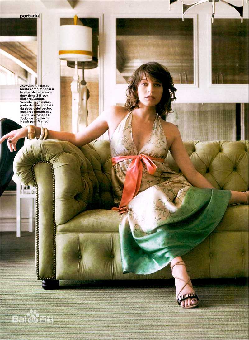 米拉·乔沃维奇(Milla Jovovich)精彩图册2