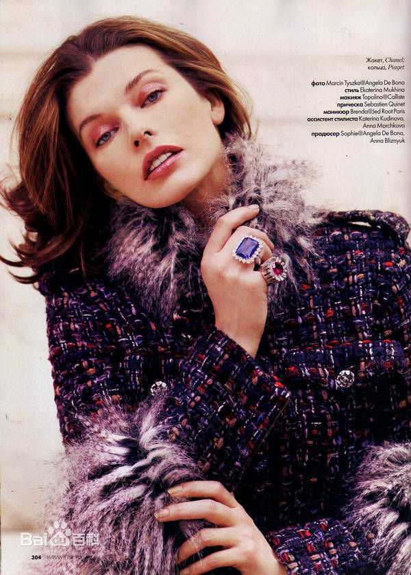 最新米拉·乔沃维奇(Milla Jovovich)精彩图册1