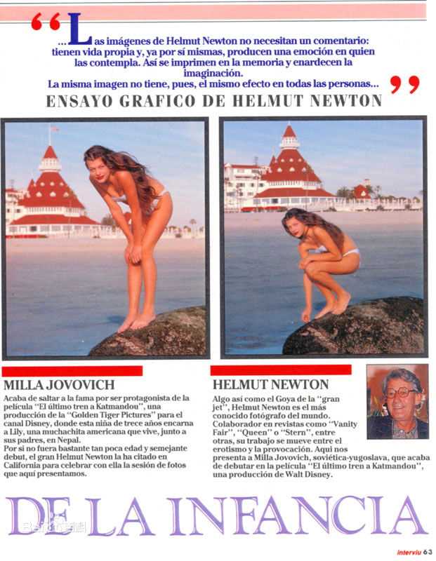 最新米拉·乔沃维奇(Milla Jovovich)精彩图册1