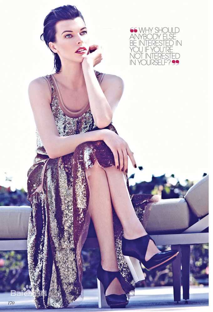 高清米拉·乔沃维奇(Milla Jovovich)精彩图册1