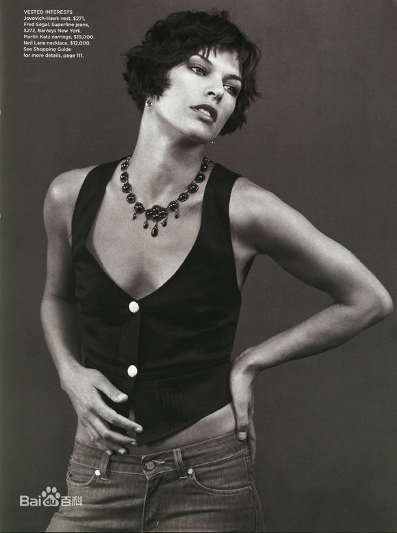 米拉·乔沃维奇(Milla Jovovich)精彩图册1