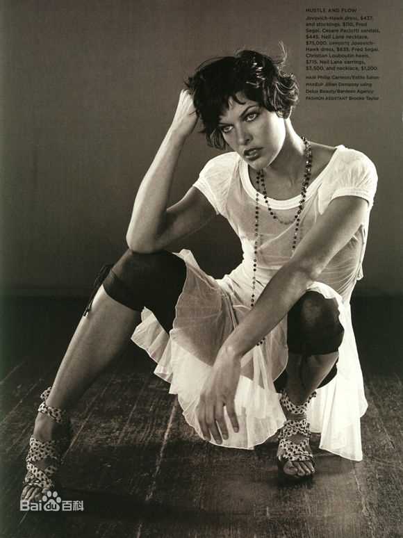 米拉·乔沃维奇(Milla Jovovich)精彩图册1