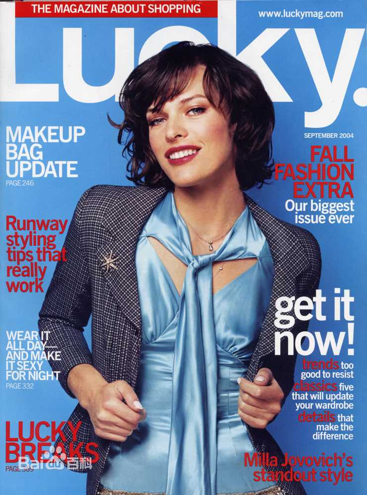 米拉·乔沃维奇(Milla Jovovich)精彩图册2