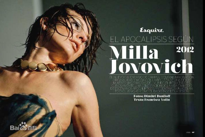 米拉·乔沃维奇(Milla Jovovich)精彩图册2