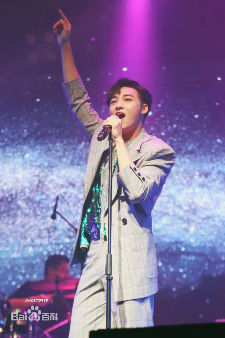 伍嘉成活动图集前后照片