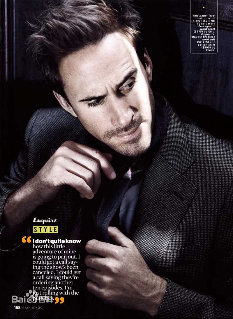 精选约瑟夫·费因斯(Joseph Fiennes)精彩图册