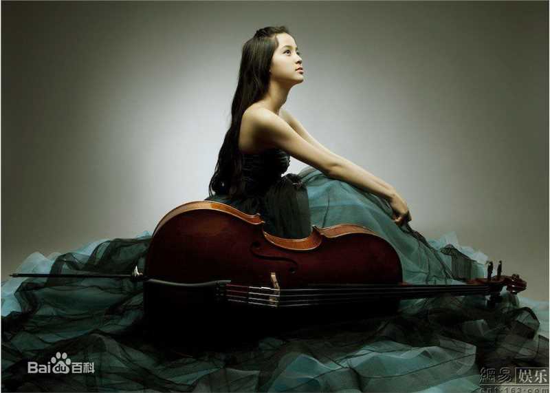 欧阳娜娜(Nana Ou-yang)与大提琴壁纸壁纸