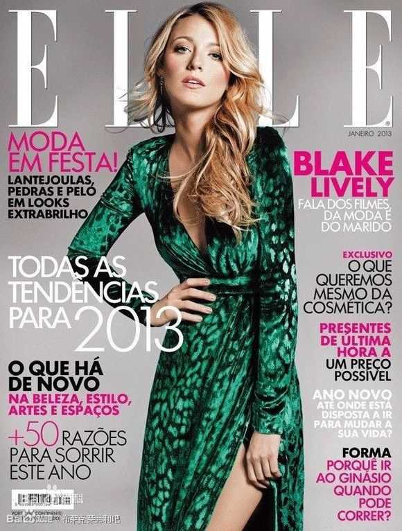 布莱克·莱弗利(Blake Christina Lively)精选杂志封面图册