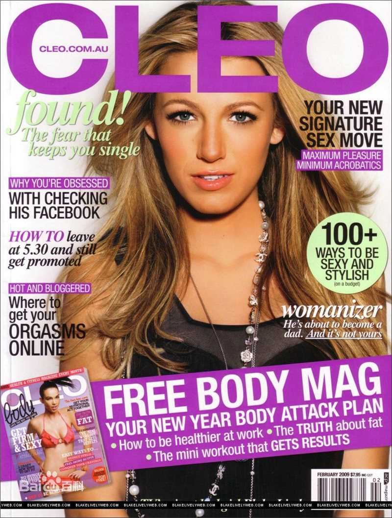 布莱克·莱弗利(Blake Christina Lively)精选杂志封面图册