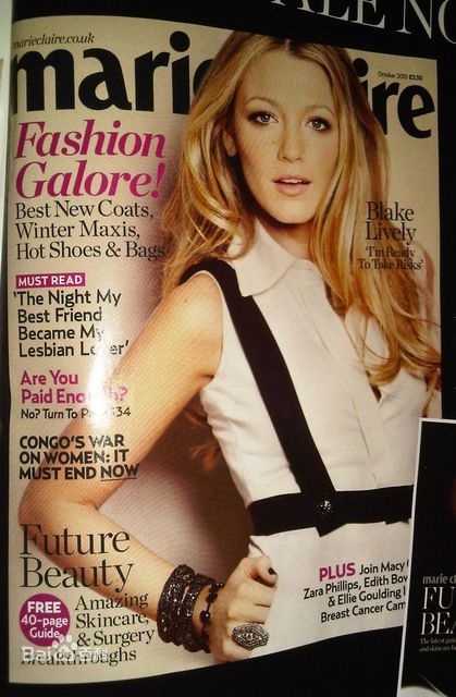 布莱克·莱弗利(Blake Christina Lively)精选杂志封面图册