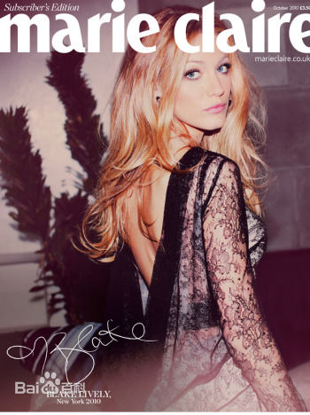 布莱克·莱弗利(Blake Christina Lively)精选杂志封面图册