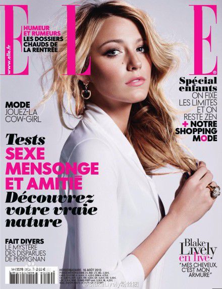 布莱克·莱弗利(Blake Christina Lively)精选杂志封面图册