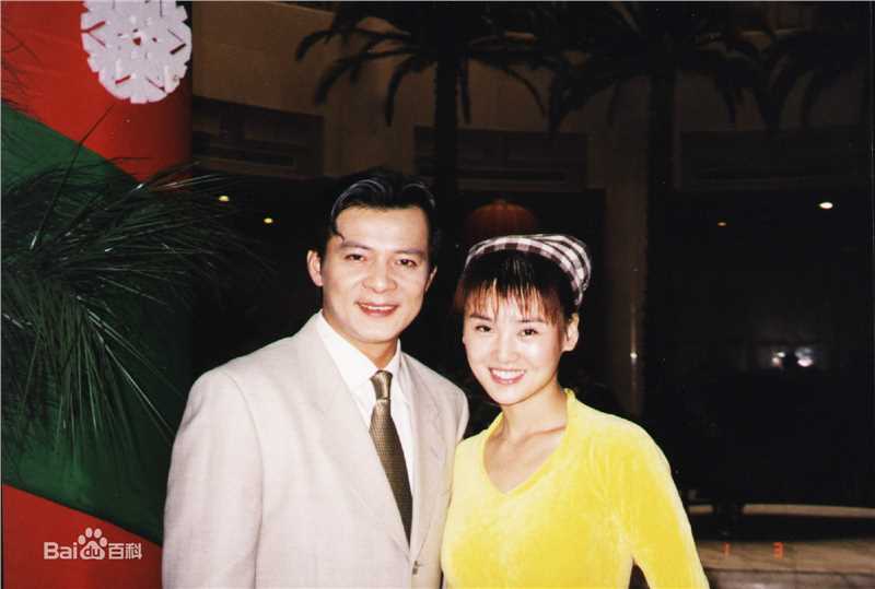 杨欣与黄日华合影图册