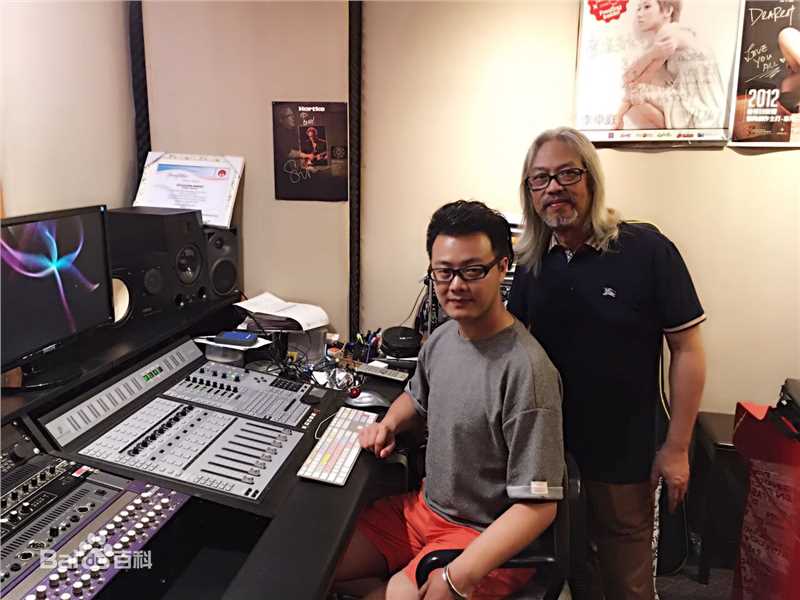 刘彪(无)音乐创作及制作状态前后照片