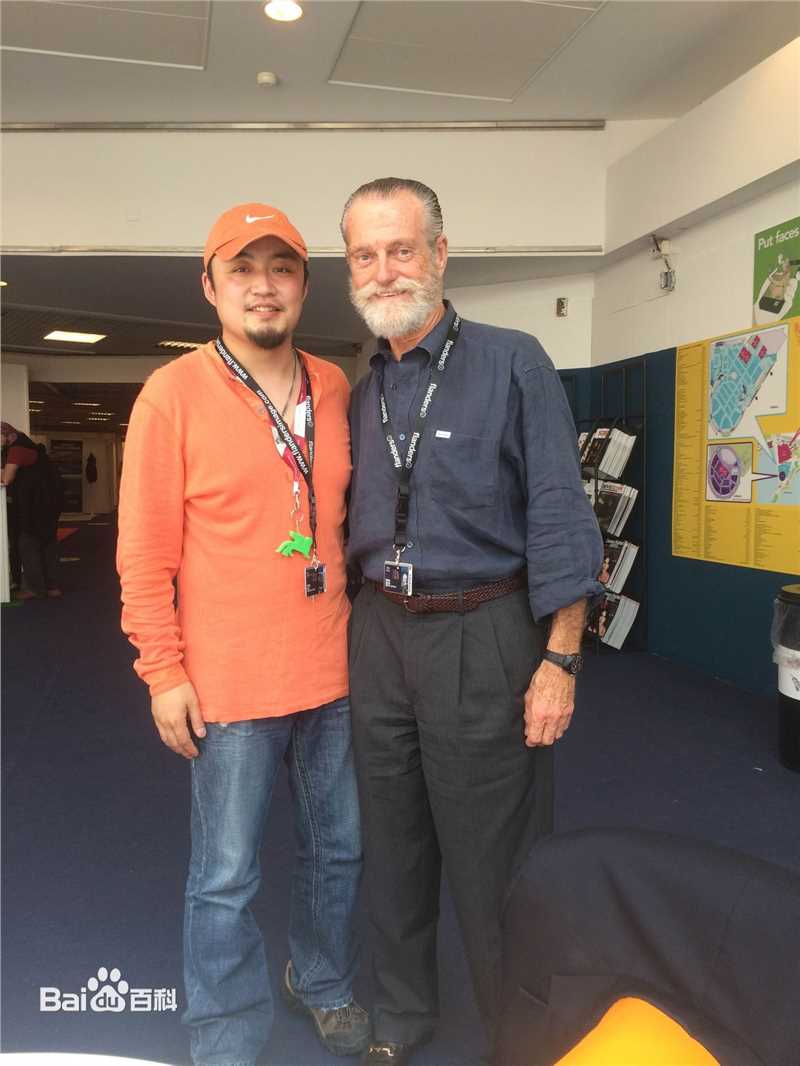 郭廷波戛纳前后照片